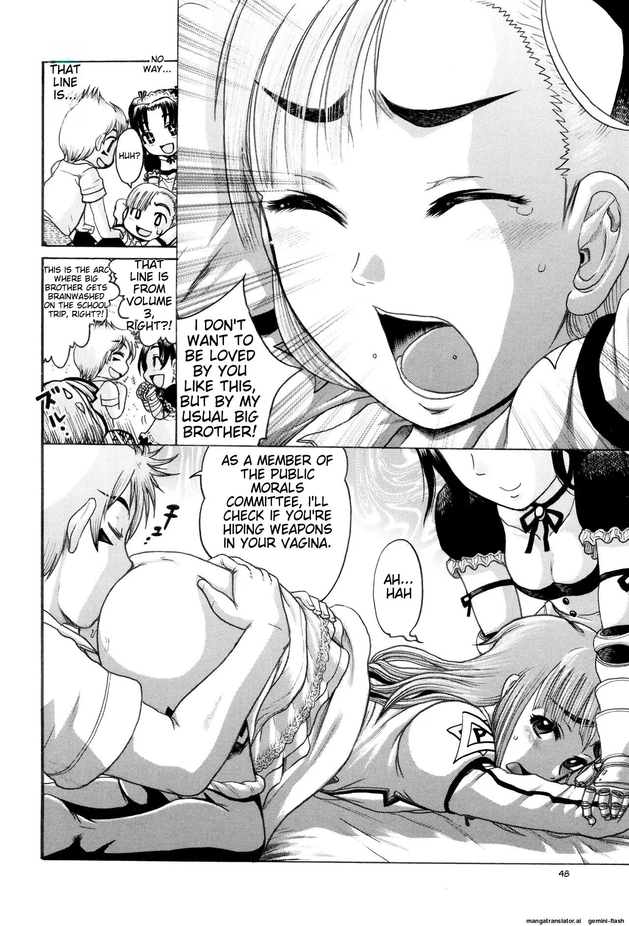 Hinnyuu Amakan Chapter 1000 Page 43